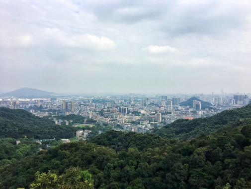 广州只有白云山大夫山错最高最大的山竟然叫这名字