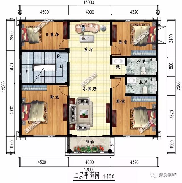 村长办公室 平面图