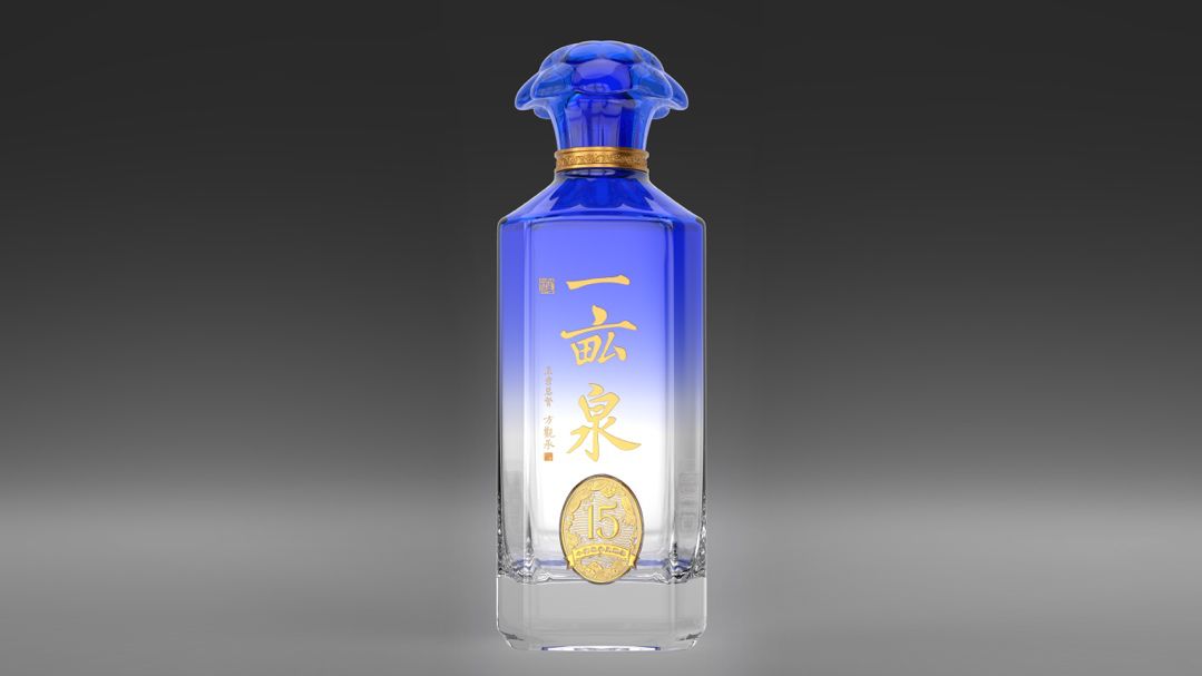 一亩泉酒瓶的方形造型正暗合一亩泉"方广一亩"的特点.