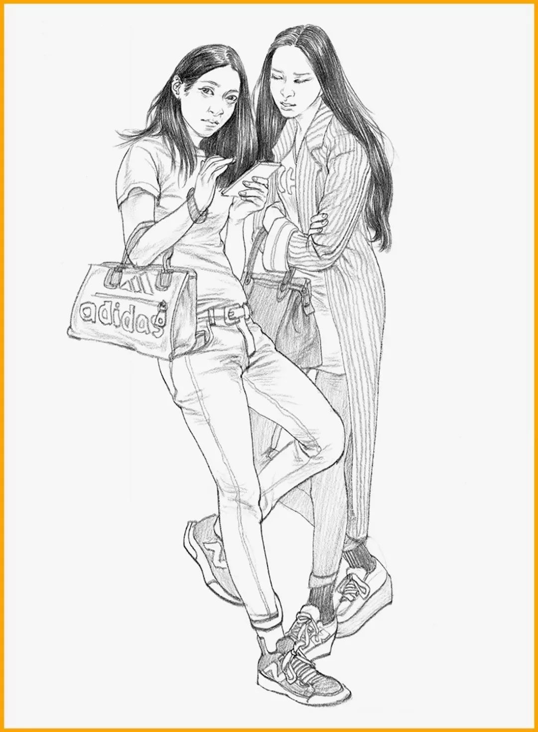 初学者学习双人速写时,有哪些问题是必须注意的?