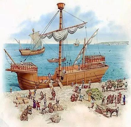 在港口进行简单补给的卡拉克船与卡拉维尔帆船海盗们的行为,也很快被