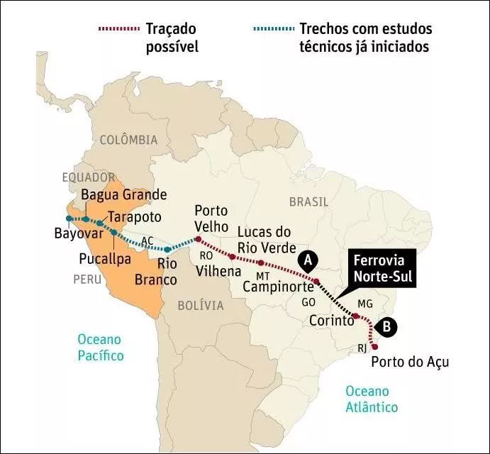 秘鲁两洋铁路新消息:与中国合作将是天作