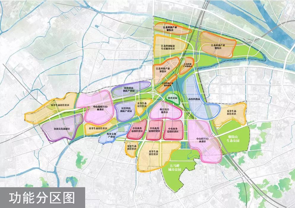刚刚！中山岐江新城新规划出炉！多轨道穿过、标杆建筑，将打造城市新中心