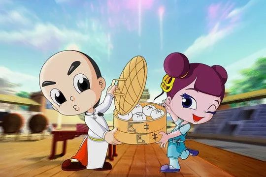 小时候看《神厨小福贵》 只知道主人公做菜很厉害 还有金手指 动画里