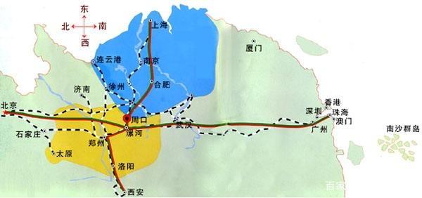 周口各县gdp_周口地区各县分布地图