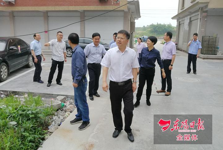 东阳市领导对白云街道展开回头看