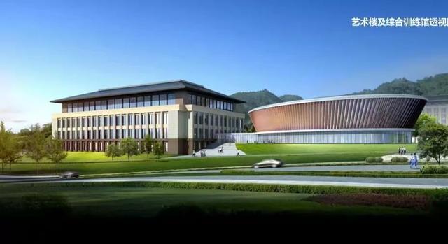 美爆仪陇中学新政校区一波透视图流出预计明年7月招生