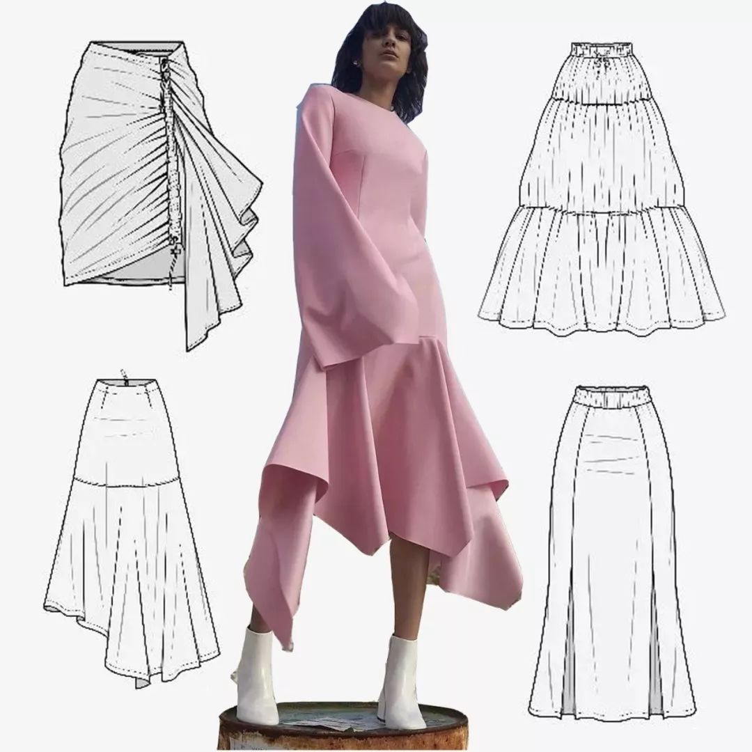 2020春夏女装设计开发|半身裙 |裙子