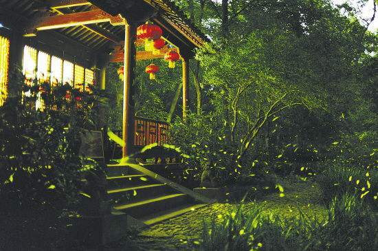 宋代:朱淑真《夏夜乘凉》此时情绪谁能会,独坐中庭夜已深.