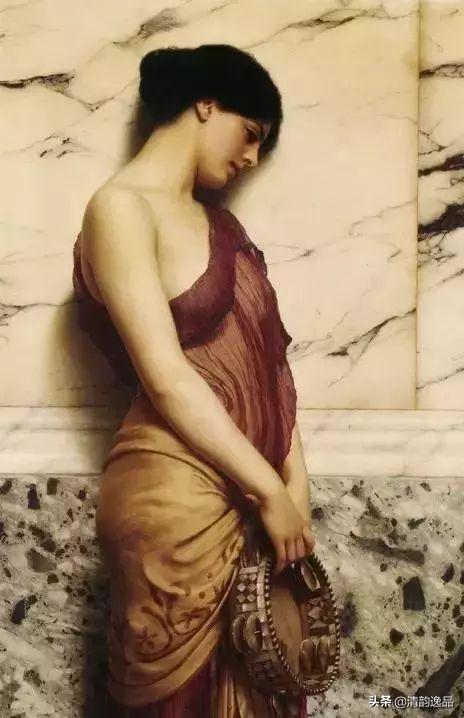 英国的新古典油画家 约翰·威廉·格维得(john william godward)特别
