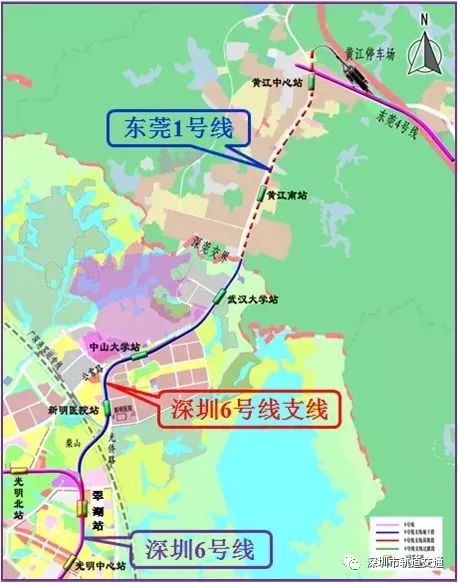 6号线支线线路图