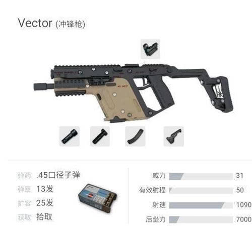 和平精英:冲锋枪的选择暴露了你的段位,老玩家只用这一把!