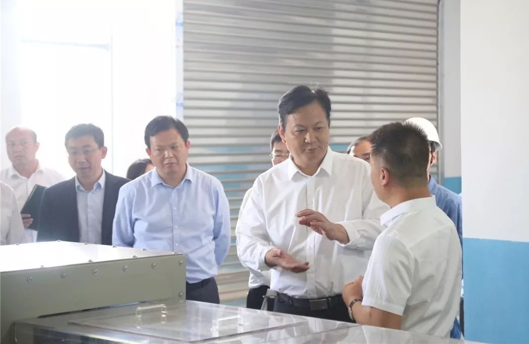 褚锦锋调研造林绿化和企业环保等工作时强调 栽植管护
