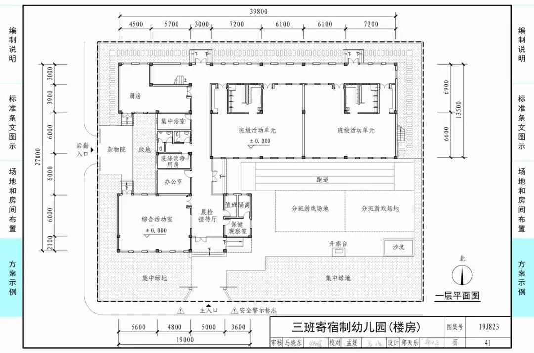 从场地到房间布置,方方面面,把《幼儿园建设标准》的主要条文通过图示