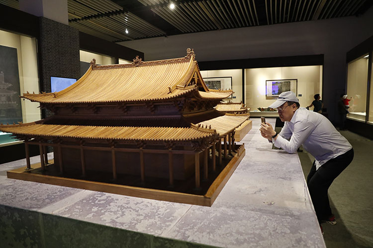 "晋祠—中国祠庙园林之典范"展在园博馆开幕