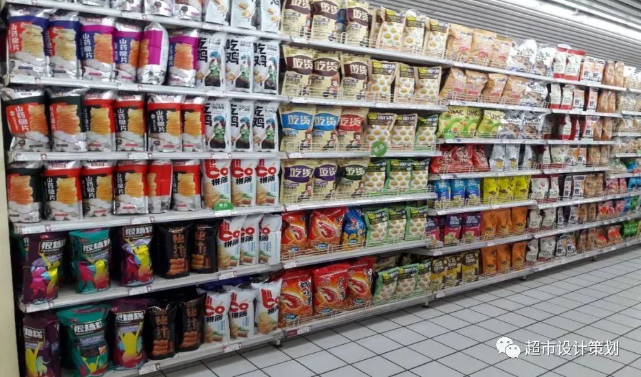 超市食品陈列实务商品类别分布与陈列