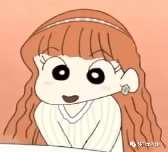 很像的蜡笔小新里人物的女团爱豆,是漫撕女呀!