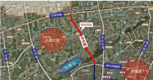 大马路桥改造马上完工,还有淮海东路东延,九里山隧道
