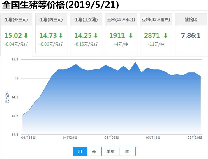 前几天有位河南的养猪人跟笔者说:昨天,刚卖了80头猪,平均体重大概在260斤左右,有几头品相不太好的,跟收猪人说点好话,一并拉走了。一斤按7.2元算的,有几头超过了300斤,一斤按6.2元算的。 笔者认为:肥猪价格之所以在今年直转直下,主要受两方面限制:一方面源于消费端与肥肉方面的部分缩减,以致于屠企对肥猪的收购有所减少;另一方面是由于屠企的百日行动,一些小型屠企和个人屠宰场受限被迫停业整顿,而对于大型的屠企而言,自动化的屠宰装置并不能容纳300斤的肥猪。 有些养猪人表示:在卖猪时,有些猪总是