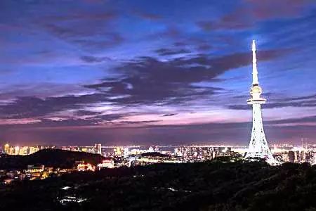 360°欣赏青岛最美城市夜景!_高塔