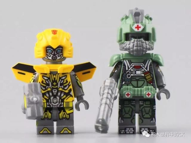 GO乐高式拼装人仔 品高 PG8215 变形金刚人仔