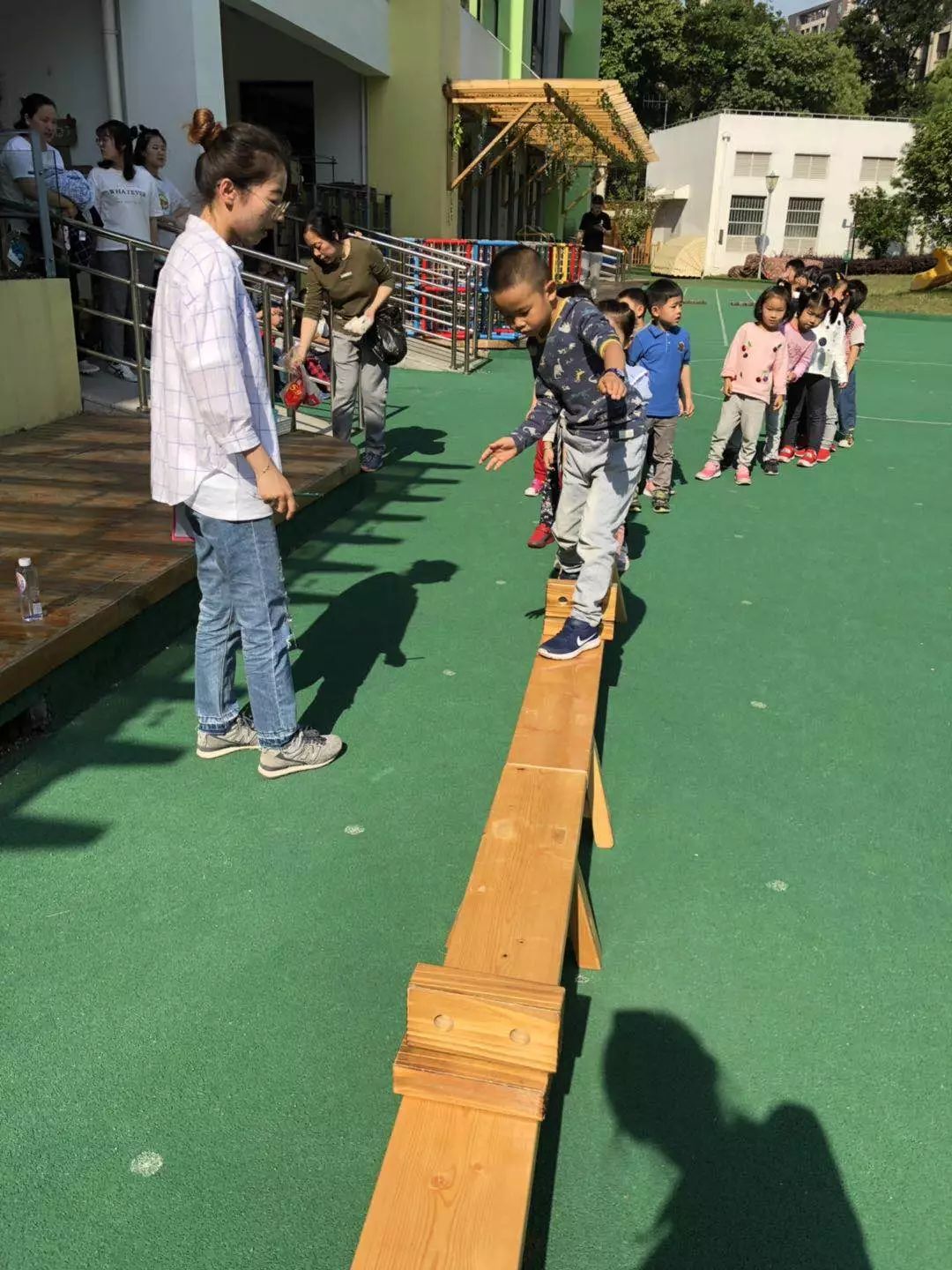 浩翔幼儿园开展全园幼儿运动能力测评活动