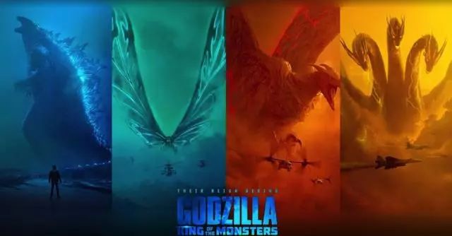 史诗级怪物大战,四大神兽终极对决!《哥斯拉2》王者归来!