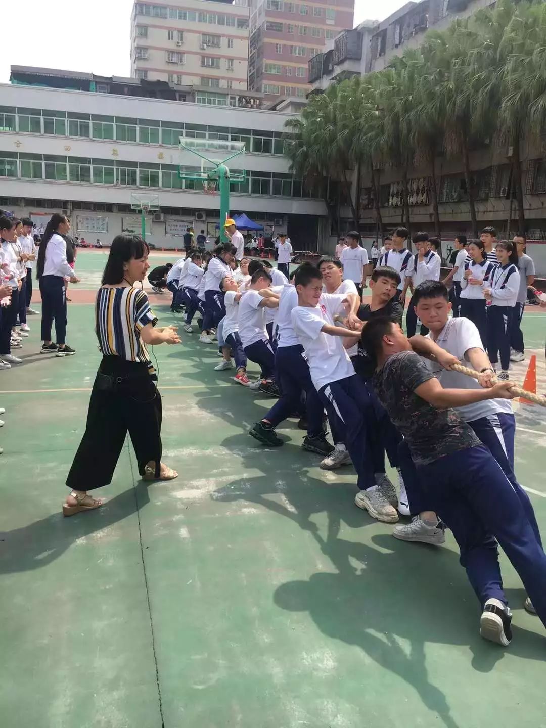 庵埠华侨中学体育节,来看看你上镜了么?