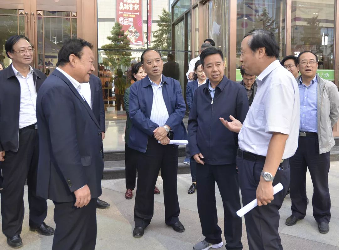 甘肃省政协副主席工商联主席郝远调研新世纪投资控股集团工作