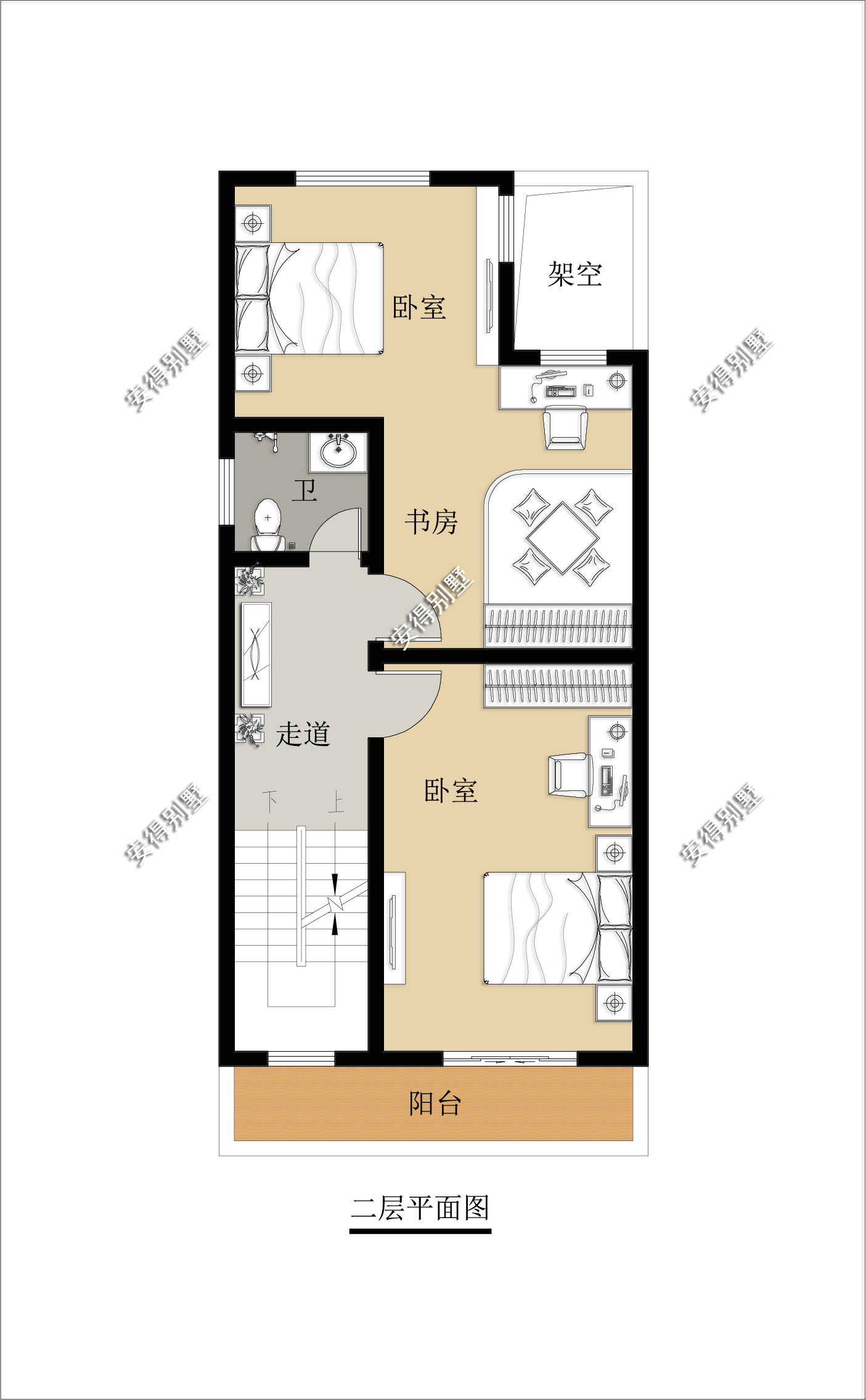 65米,进深为12米; 共3层,总建筑面积为228.43㎡