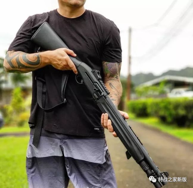 火力强悍,伯莱塔-1301tactical型霰弹枪射击测试