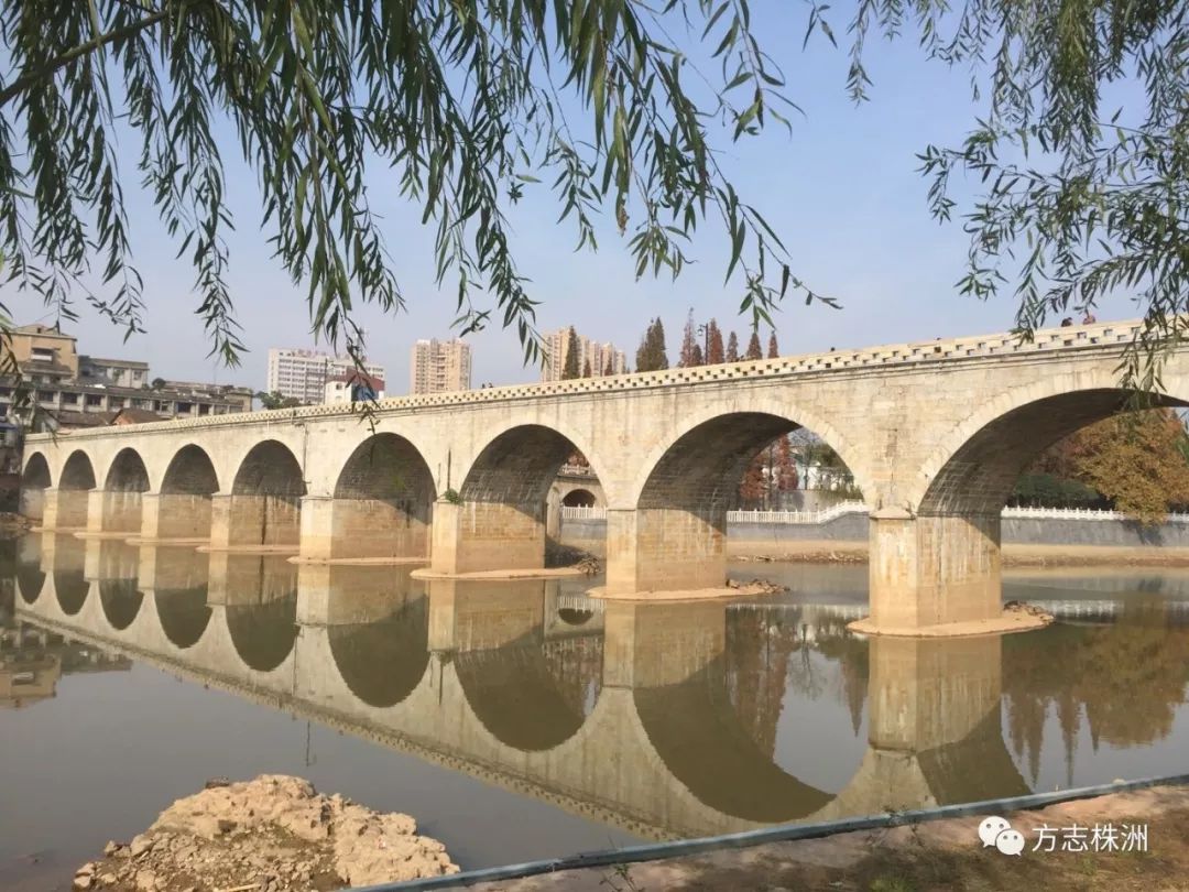 全国重点文物保护单位——醴陵渌江桥已有800多年历史