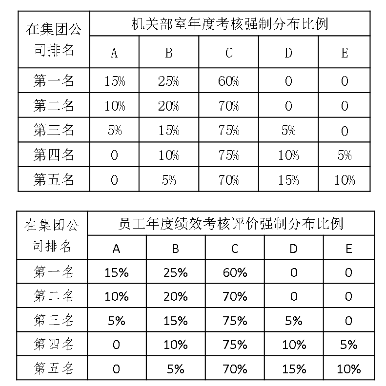 一般项目年度考核指标