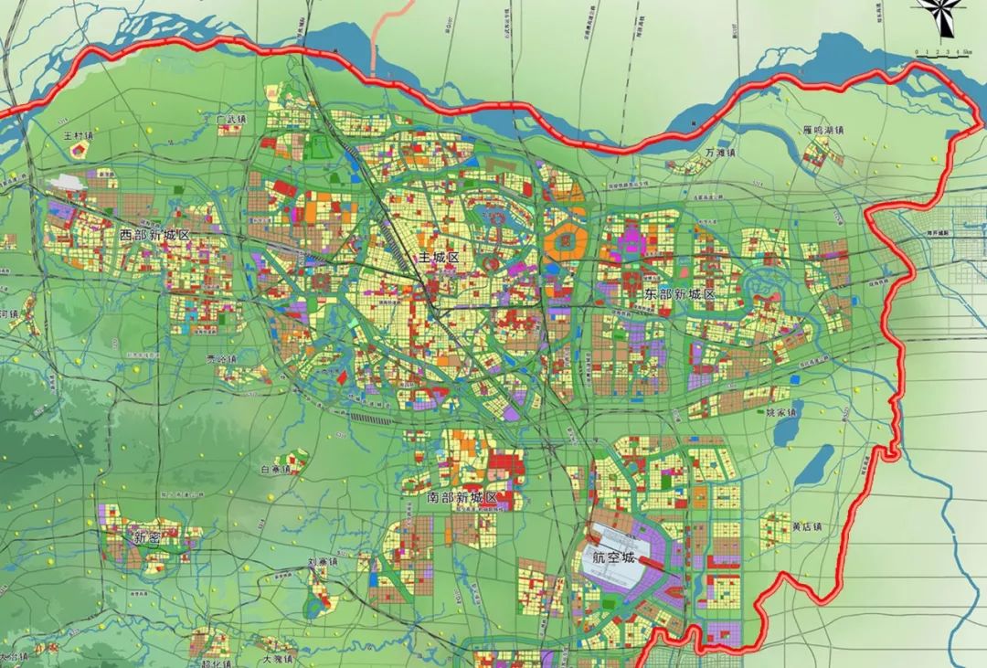 郑州2035版城市规划 郑州未来哪个区发展好