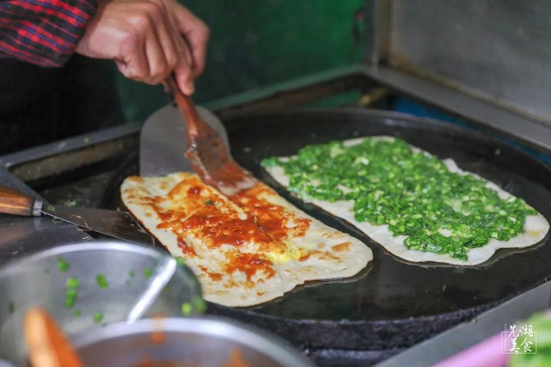 在芜湖,这5家让人欲罢不能的鸡蛋灌饼店你打过卡吗?