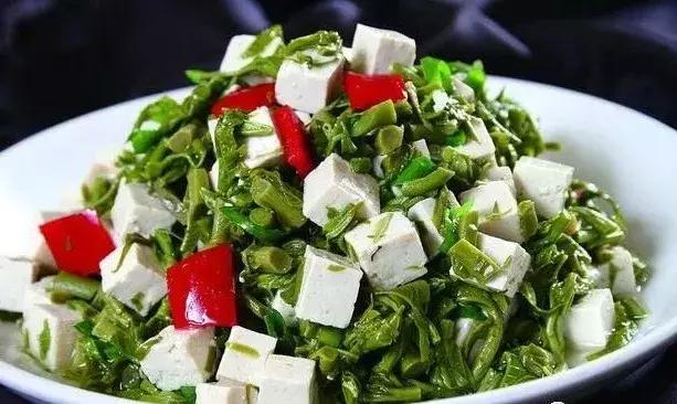10,香椿拌豆腐
