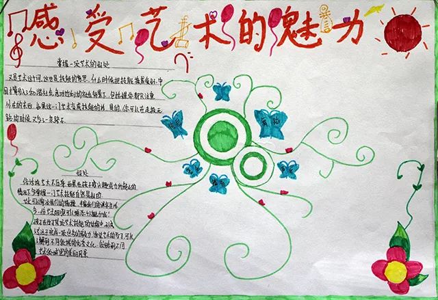 落实"十个一"| 青岛艺术学校"十个一"手抄报创作展(五)