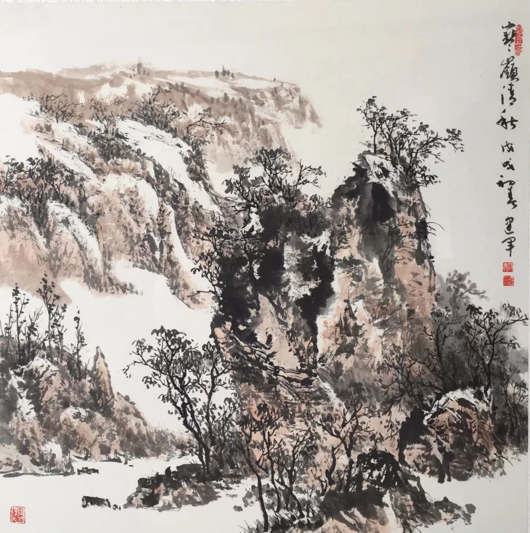 国画经典第145期当代山水名家李建军精品展