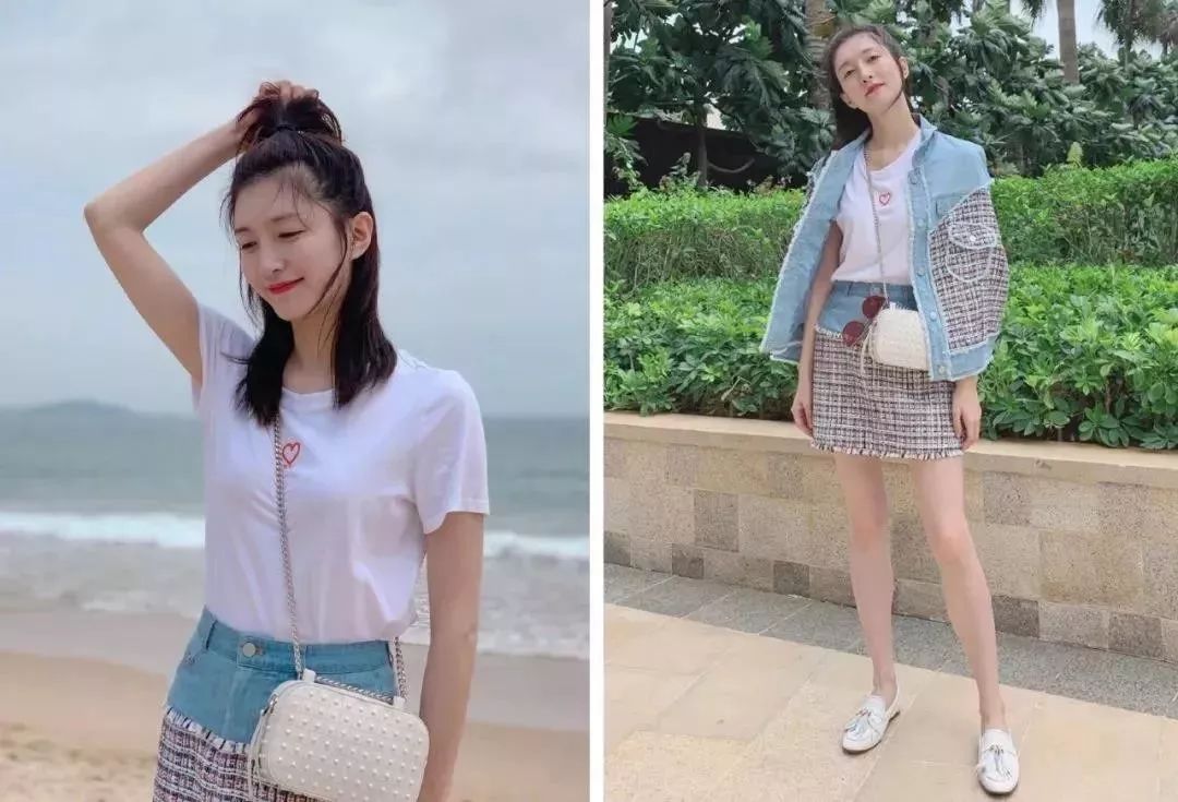 T恤+半裙,也太太太太好看了吧! 澳门赌博网址