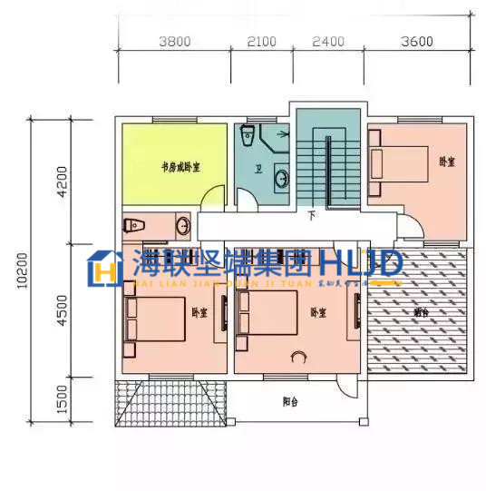 7m 屋顶形式:坡屋顶 功能设计: 一层:客厅,厨房,餐厅,卧室,公卫,酒窖