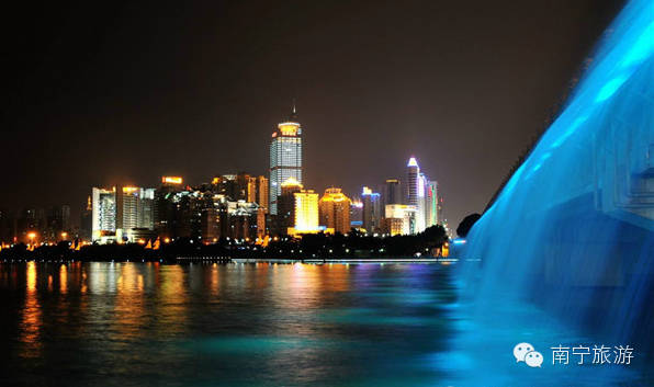 南宁全夜景 炫目的美丽