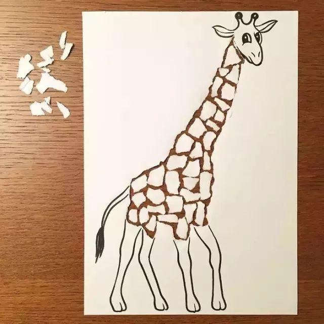 会画画就是牛逼,a4纸也能玩的如此风骚