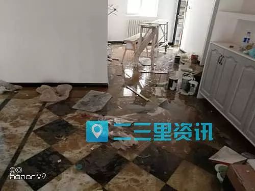 汉中一新房刚装修好,还没入住就被水泡了