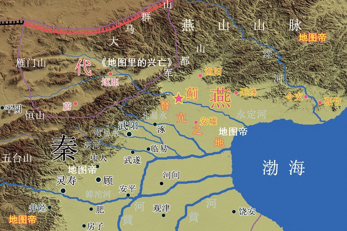 荆轲刺秦王图穷匕见，是哪里的地图？