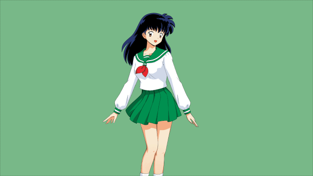 【前方高能】日暮篱竟然在《犬夜叉》里开始了换装秀
