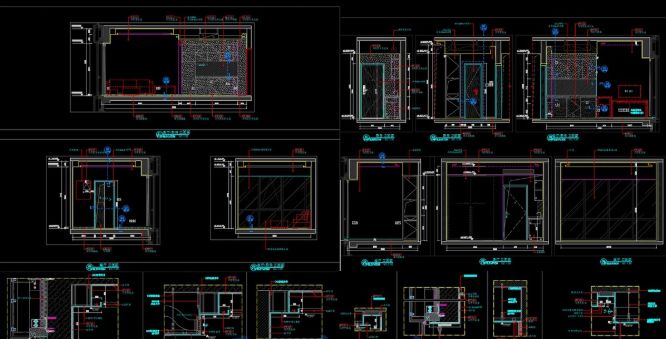 万科&华润loft样板间精装修 智能家居深化设计方案ppt cad施工图