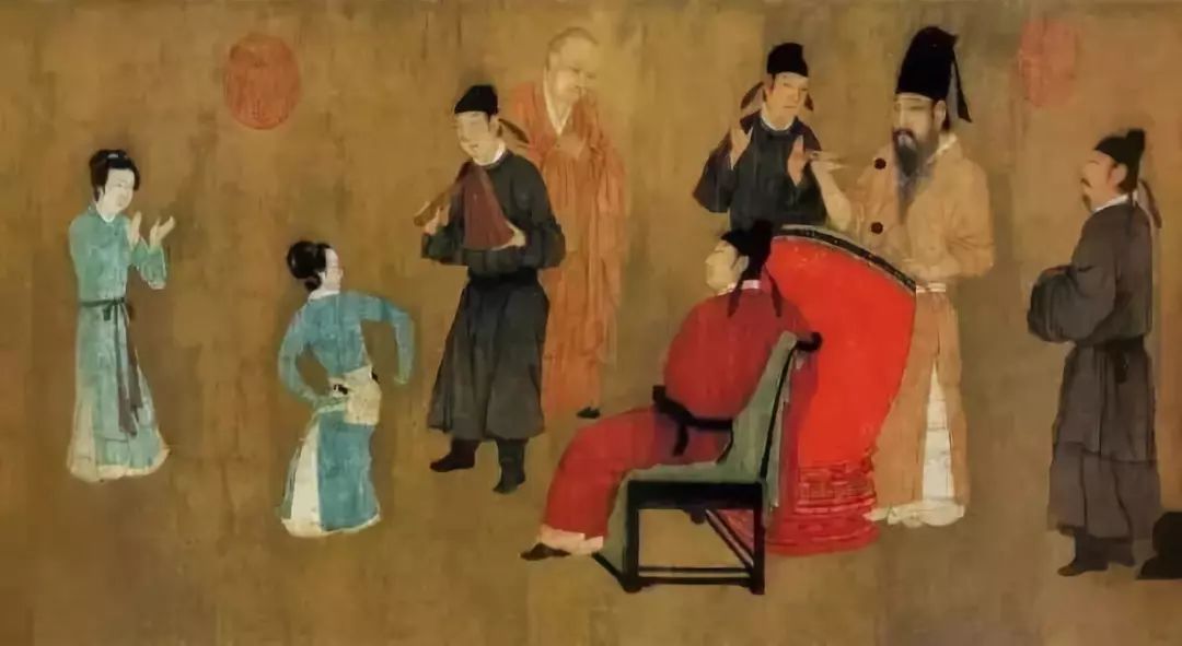一张图看懂《韩熙载夜宴图》_搜狐网
