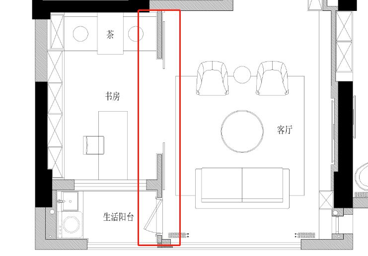 大诚金廷138方极简风,最大亮点是隐形门的设计