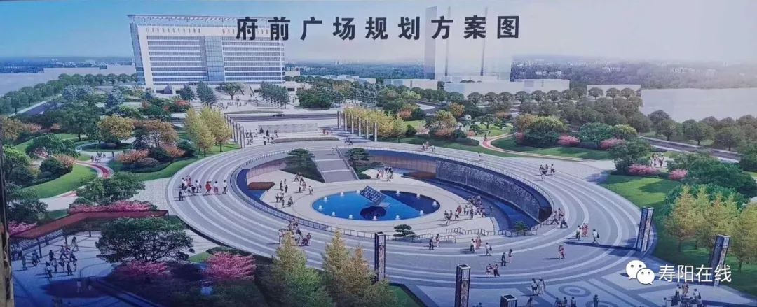 寿阳:朝阳街改建后,府前广场效果图,又壮观,又美丽!