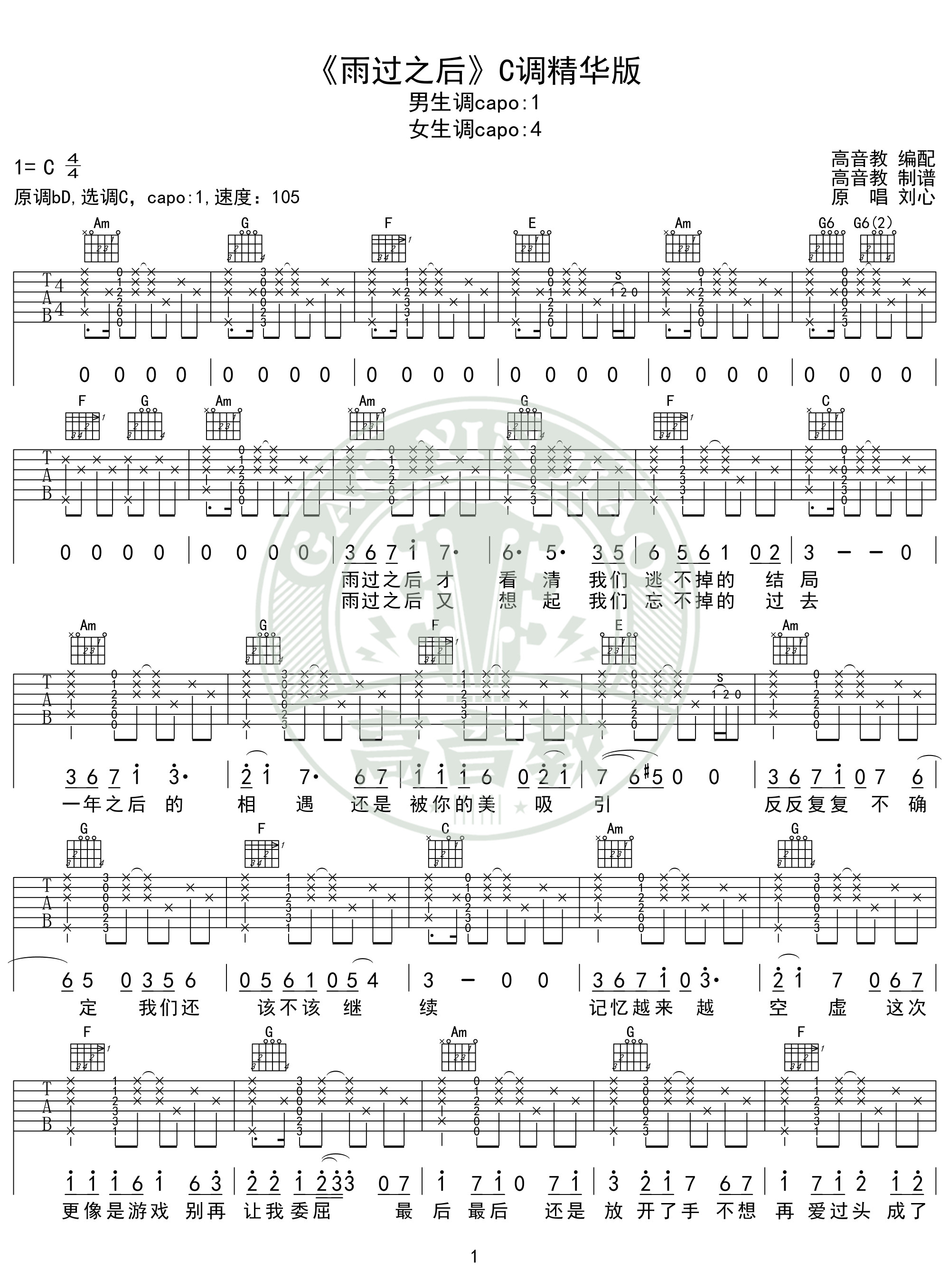 深蓝雨敖包相会吉他独奏曲谱_敖包相会二胡曲谱(2)